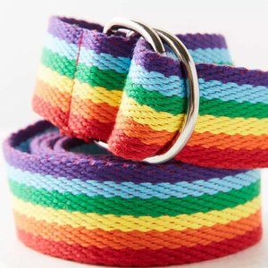 UO Rainbow Belt NWT